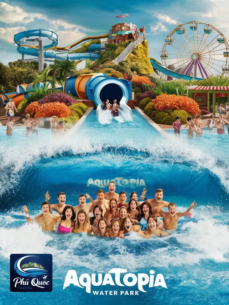 Aquatopia Water Park Phú Quốc: Tận Hưởng Mùa Hè bất Tận